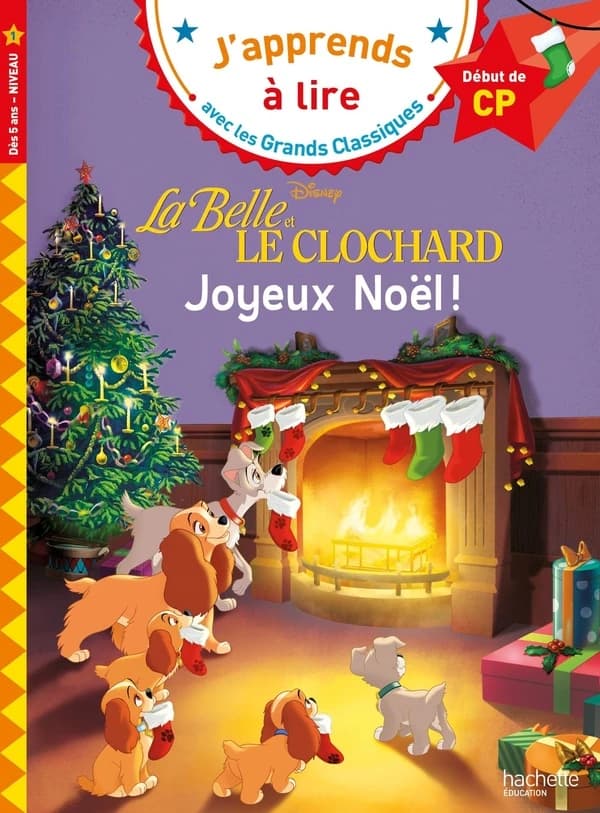 J'apprends à lire avec les grands classiques Disney : la Belle et le Clochard ; joyeux Noël !
