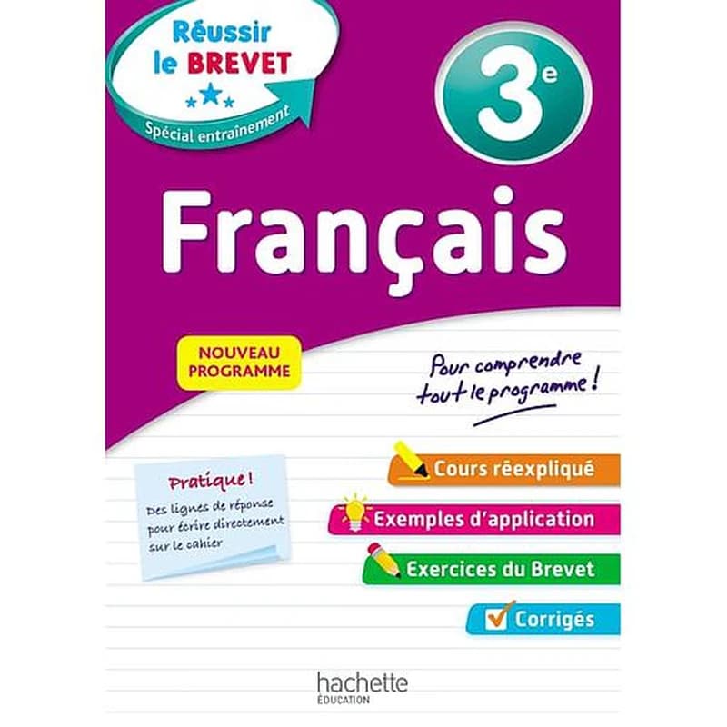 Réussir au collège : français ; 3e