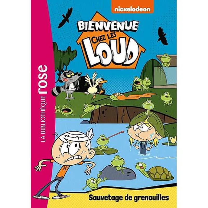 Bienvenue chez les Loud Tome 15 - Sauvetage de grenouilles