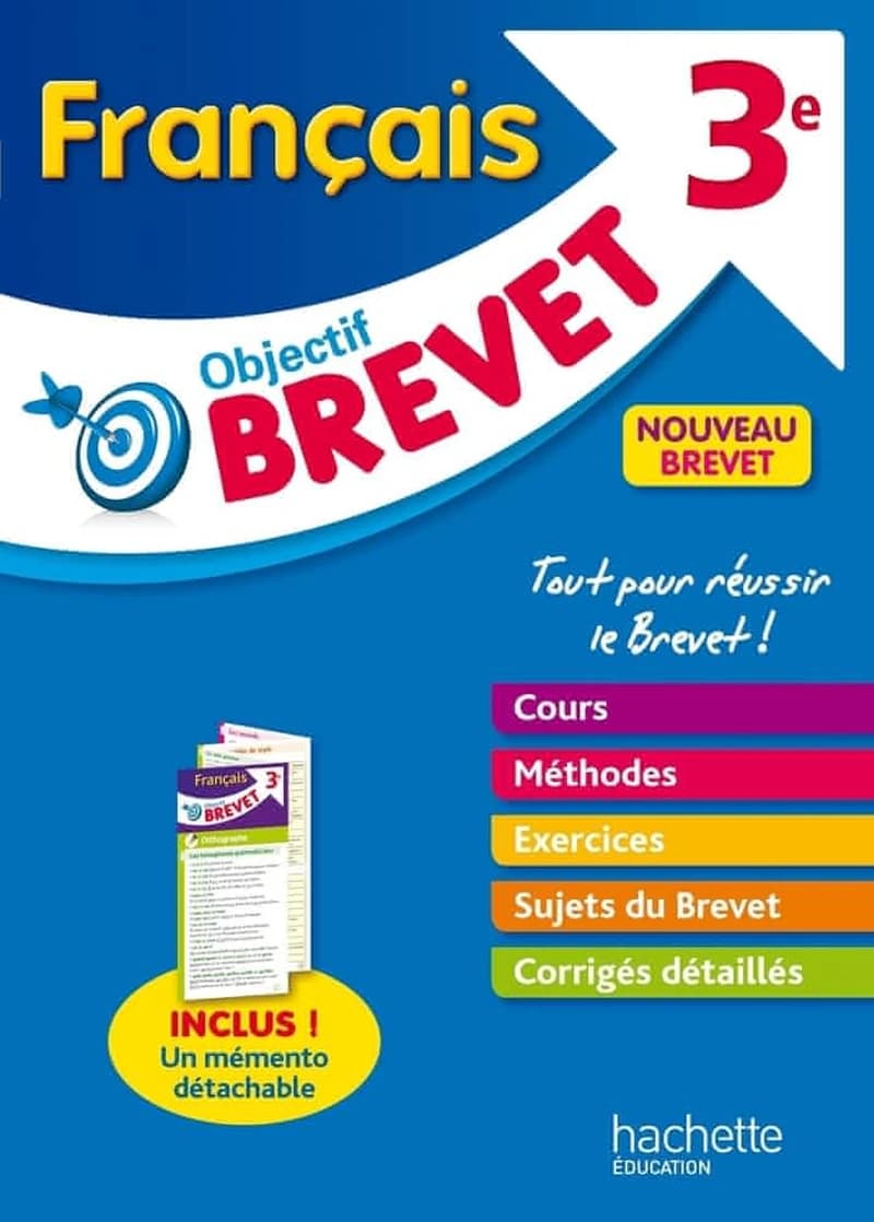Objectif brevet : français ; 3e