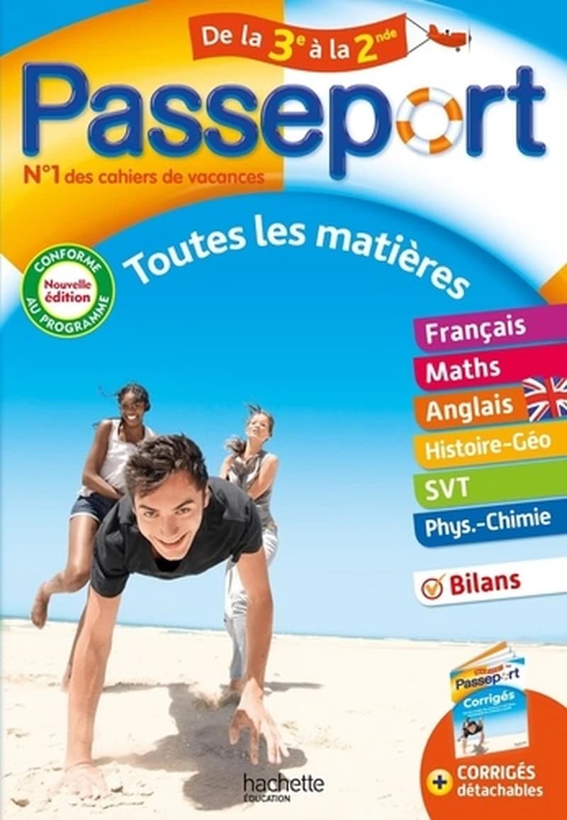 Passeport : toutes les matières ; de la 3e à la 2de