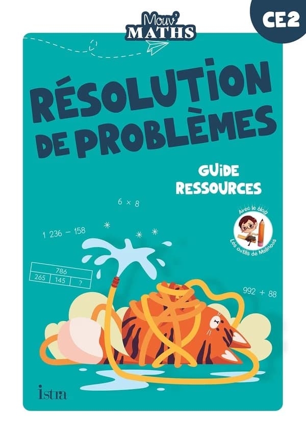 Mouv' maths : résolution de problèmes ; CE2 ; guide pédagogique