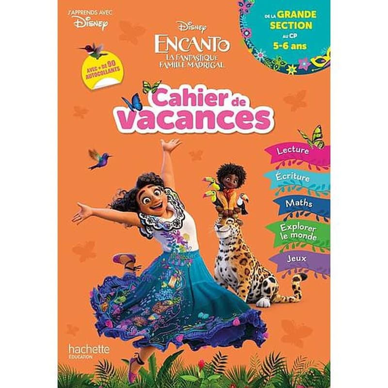 Encanto ; cahier de vacances ; de la GS au CP