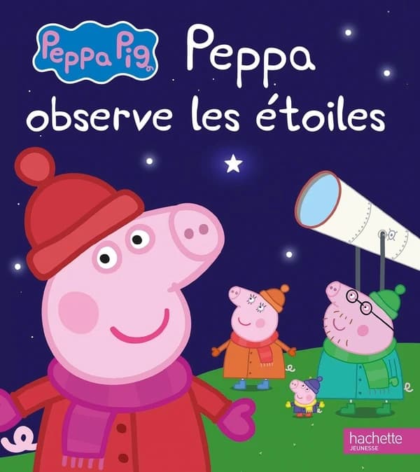 Peppa observe les étoiles