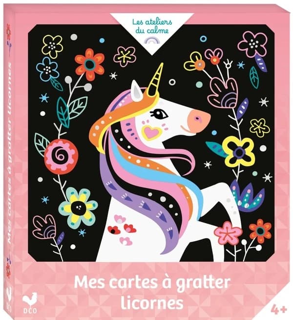 Mes cartes à gratter licornes