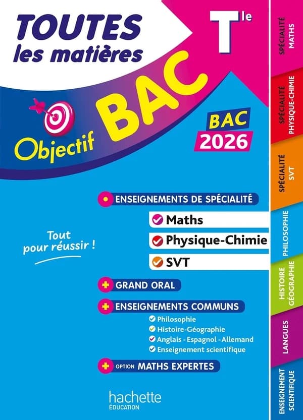 Objectif bac : Toutes les matières : Spé Maths-Physique-chimie