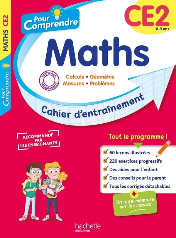 Pour comprendre les maths : CE2 ; Cahier d'entraînement