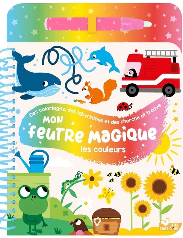Mon feutre magique : Les couleurs