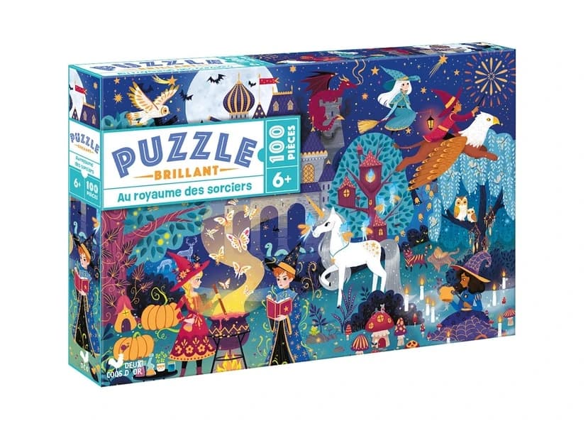 Puzzle brillant : Au royaume des sorciers