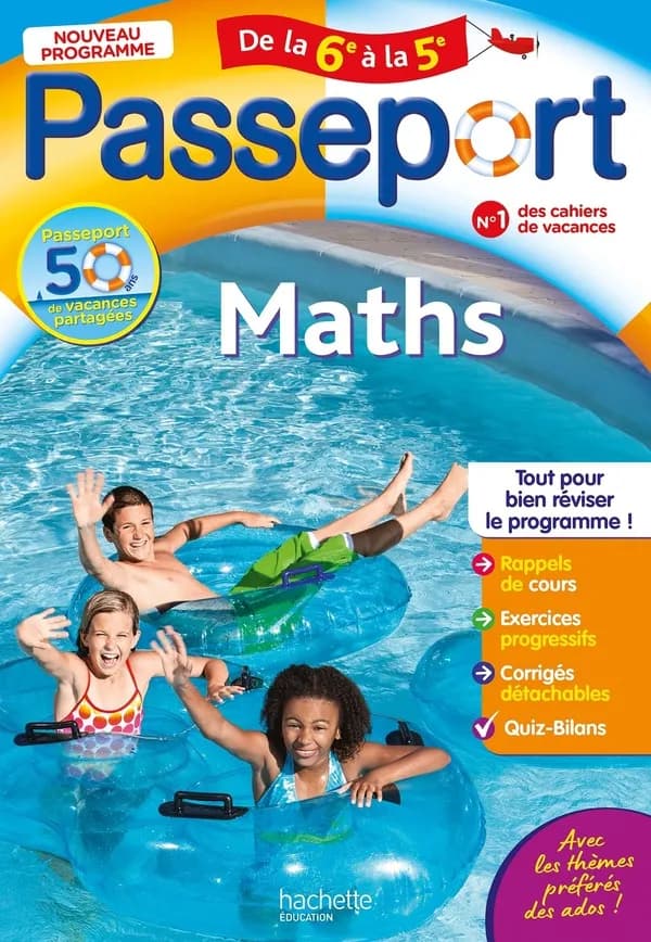 Passeport : Maths ; De la 6e à la 5e