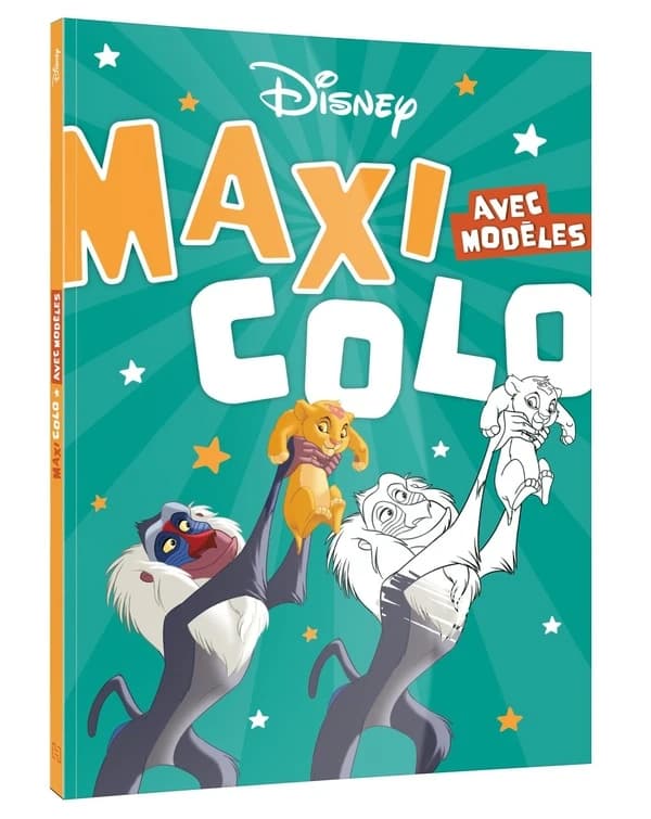 Maxi-colo Disney : Avec modèles