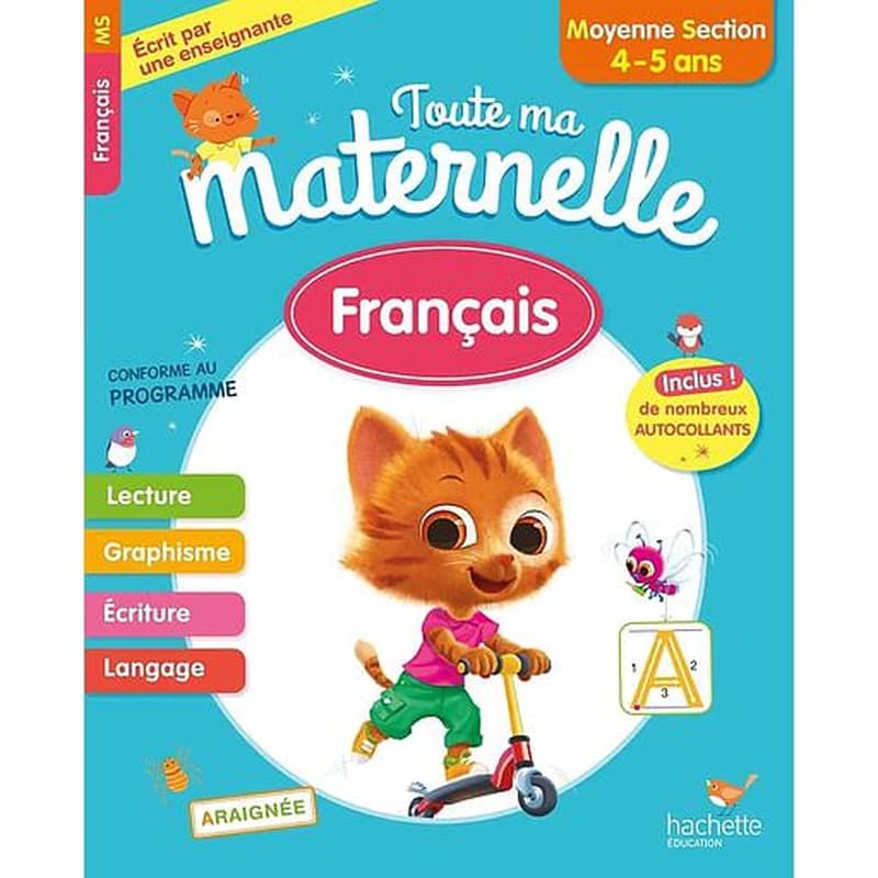 Toute ma maternelle : français ; MS