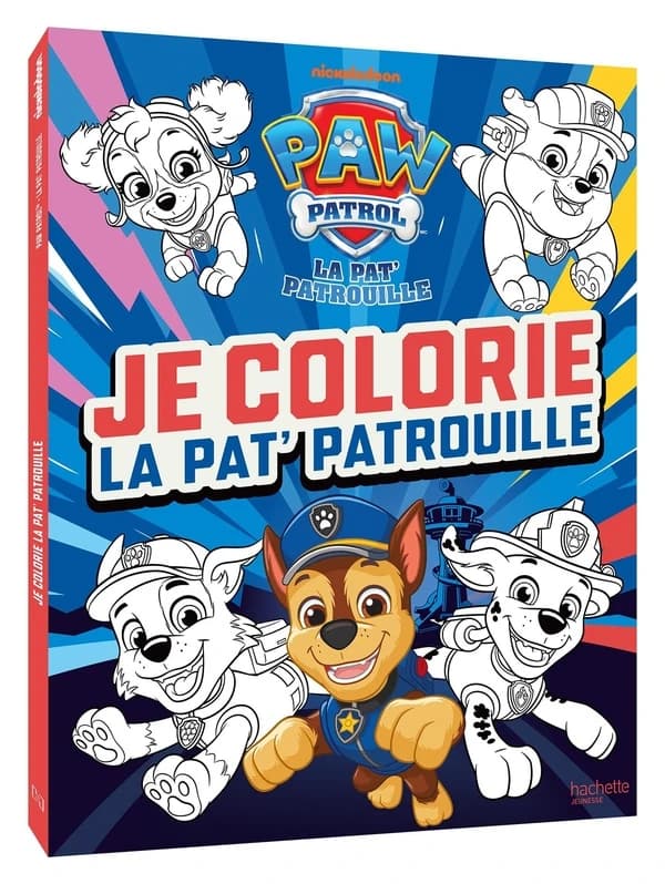 La Pat'Patrouille : Je colorie la Pat' Patrouille