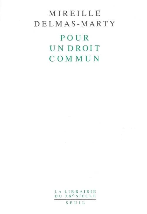 Pour un droit commun