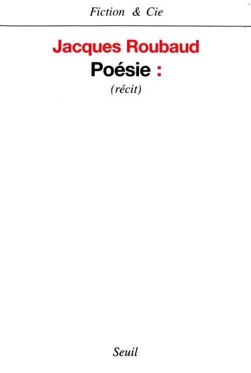 Poésie : (récit)