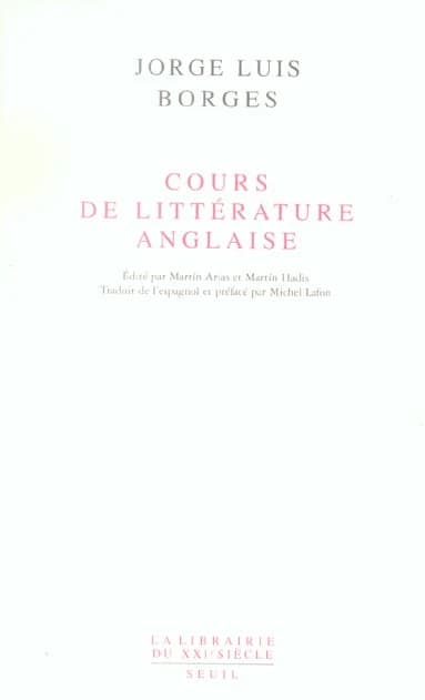 Cours de littérature anglaise
