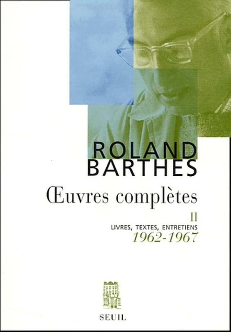 Oeuvres complètes (Nouv. éd.) Roland Barthes