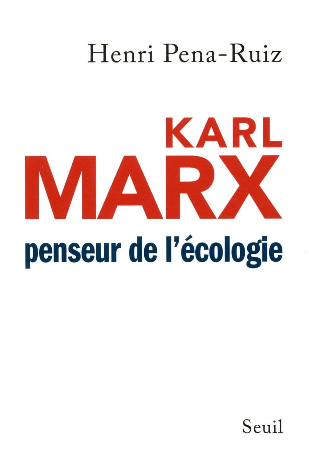 Karl Marx : penseur de l'écologie