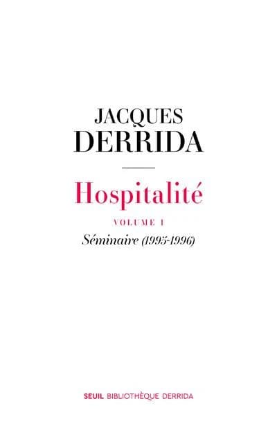 Hospitalité. Volume 1