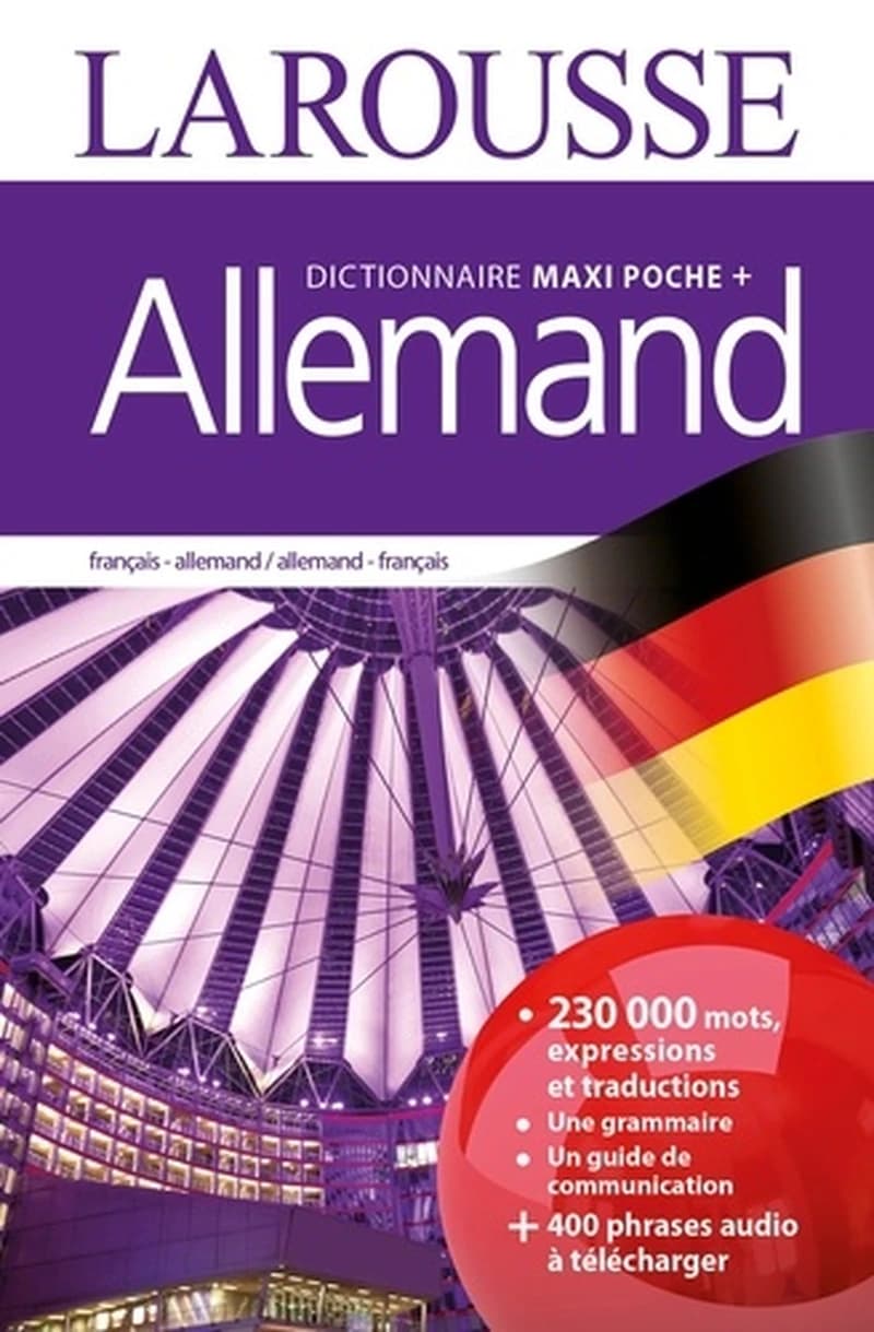 Maxi poche plus dictionnaire Larousse ; français-allemand