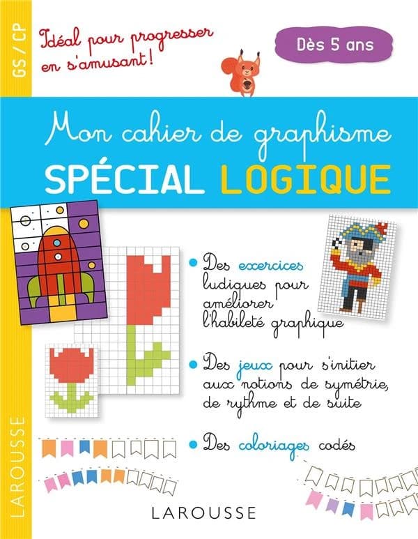 Mon cahier de graphisme spécial logique