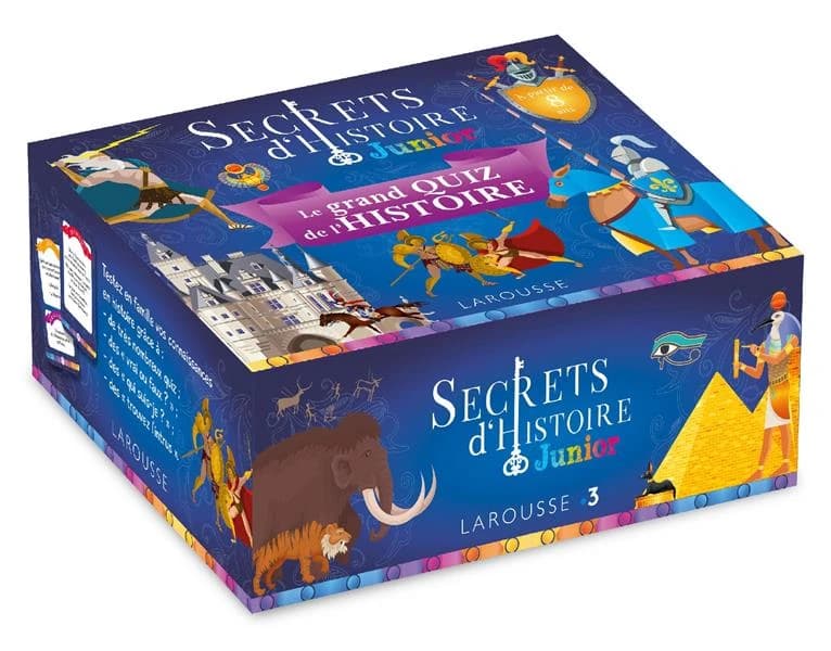 Secrets d'histoire junior ; le grand quiz de l'histoire