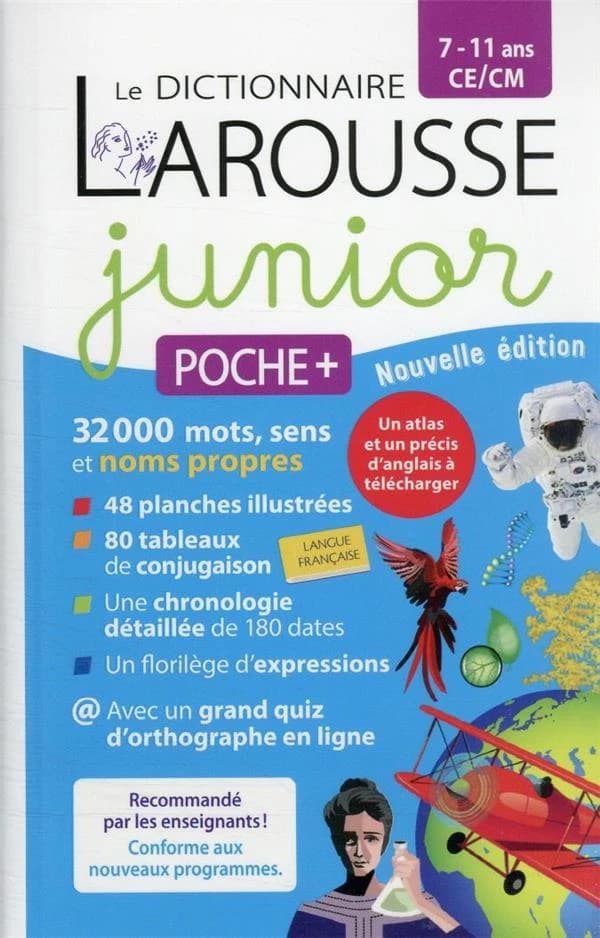 Dictionnaire Larousse junior poche (Nouvelle éd.)