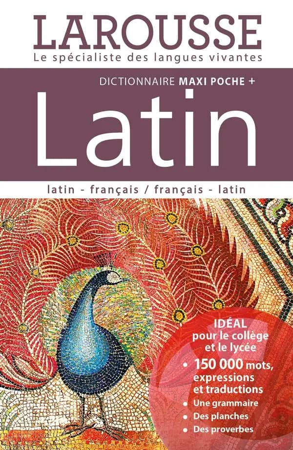 Latin : dictionnaire français-latin, latin-français