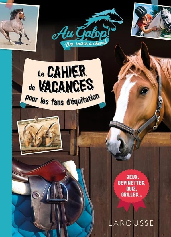 Le cahier de vacances pour les fans d'équitation