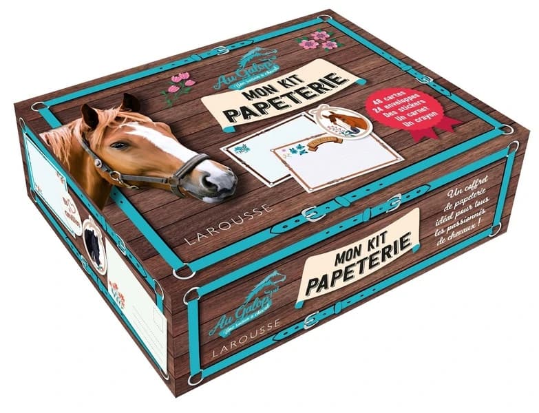 Mon Kit Papeterie Au Galop, Passion équitation