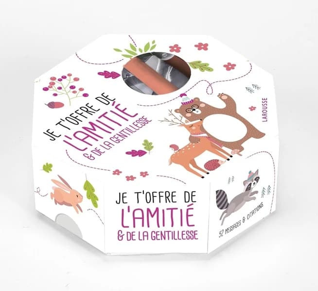 Je t'offre de l'amitié & de la gentillesse