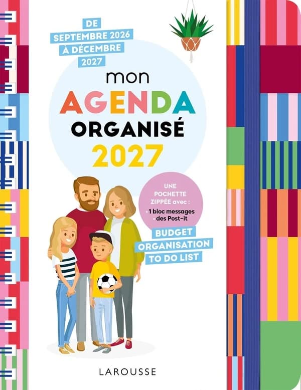Mon agenda organisé (édition 2027)