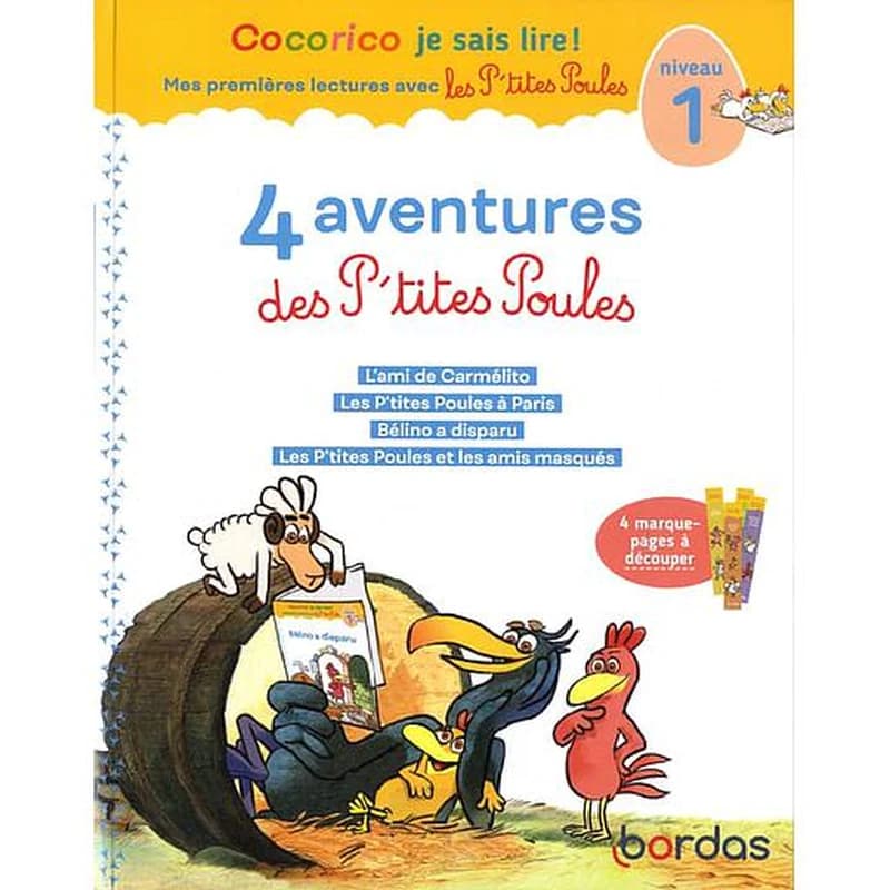4 aventures des p'tites poules