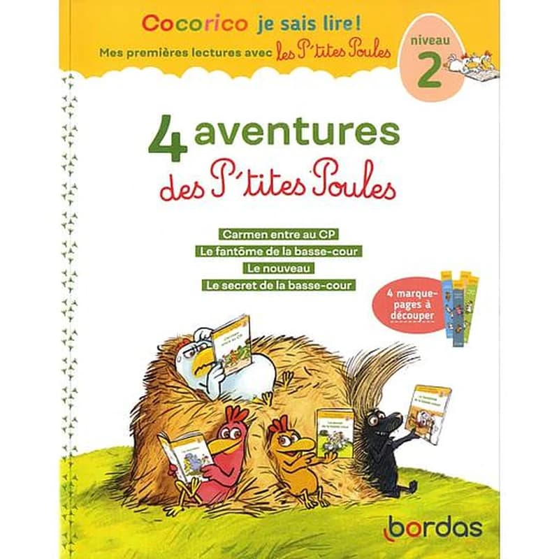 4 aventures des p'tites poules