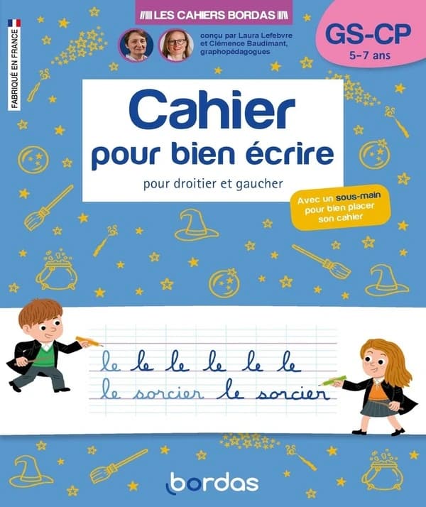 Cahier pour bien écrire : grande section