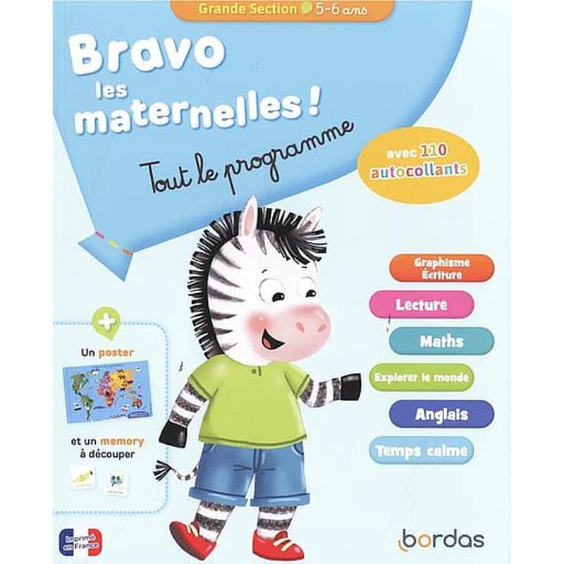 Bravo les maternelles ! : tout le programme : grande section, 5-6 ans