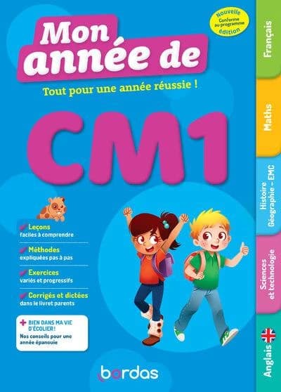 Mon année de : CM1 ; Toutes les matières (édition 2024)