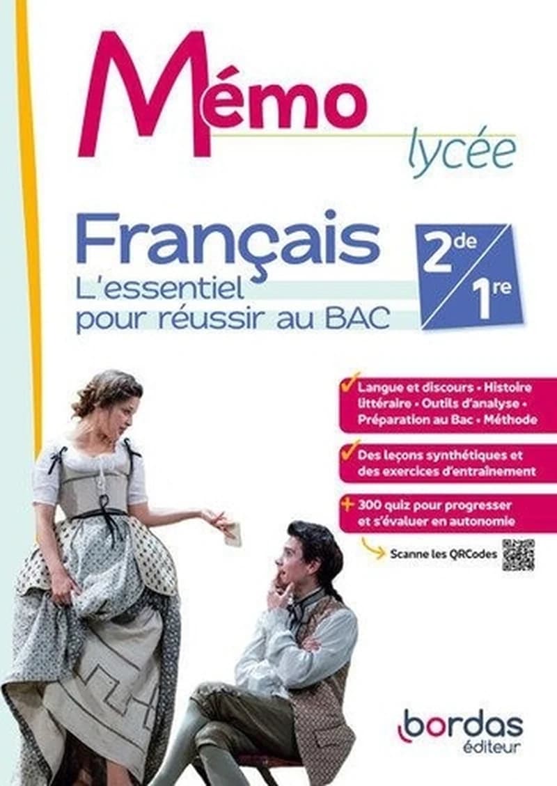 MEMO LYCEE - FRANCAIS 2DE