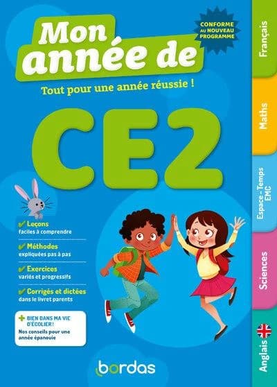 Mon année de : CE2 ; Toutes les matières (édition 2026)