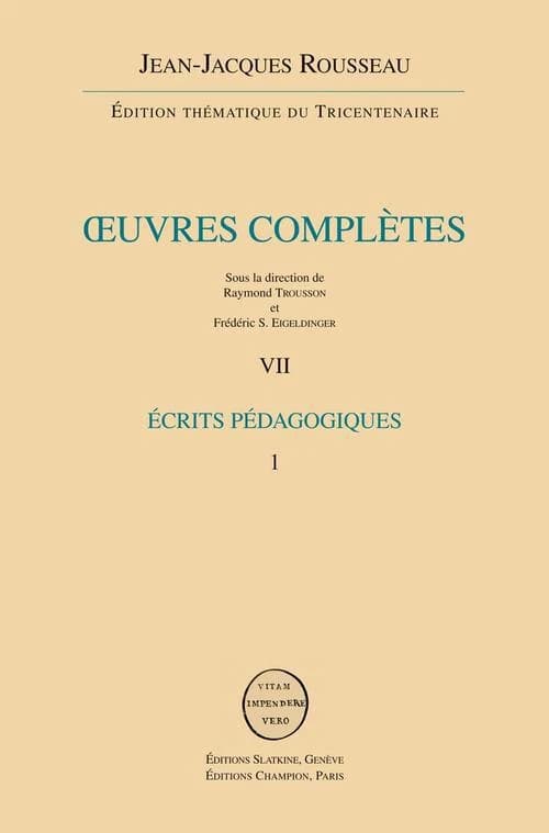 Écrits pédagogiques. 1-2