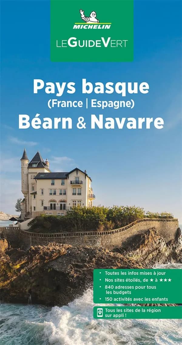 Pays basque, France, Espagne, Béarn & Navarre (Parution 2022) Michelin