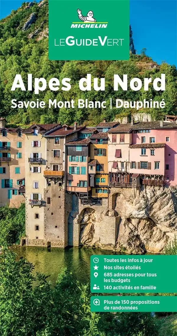 Alpes du Nord : Savoie, Mont-Blanc, Dauphiné (Parution 2023) Michelin