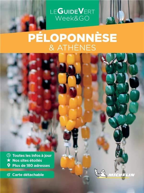 Péloponnèse & Athènes (Parution 2023) Michelin