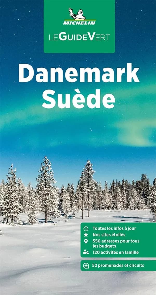 Danemark, Suède (Parution 2023) Michelin