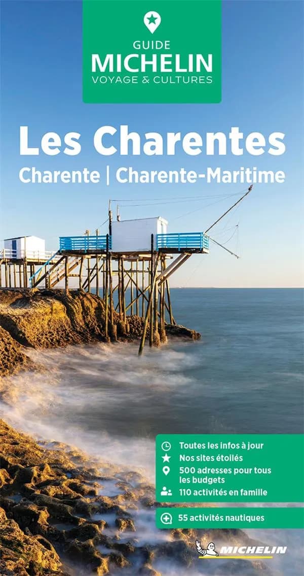 Les Charentes : Charente, Charente-Maritime (Parution 2024) Michelin
