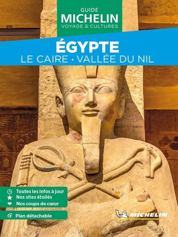 Égypte : Le Caire, vallée du Nil (Parution 2025) Michelin