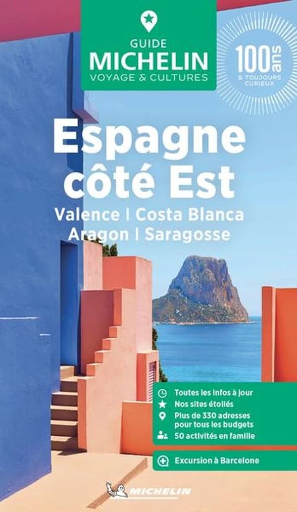 Le guide vert : Espagne côté Est : Valence, Costa Blanca, Aragon, Saragosse (édition 2026)