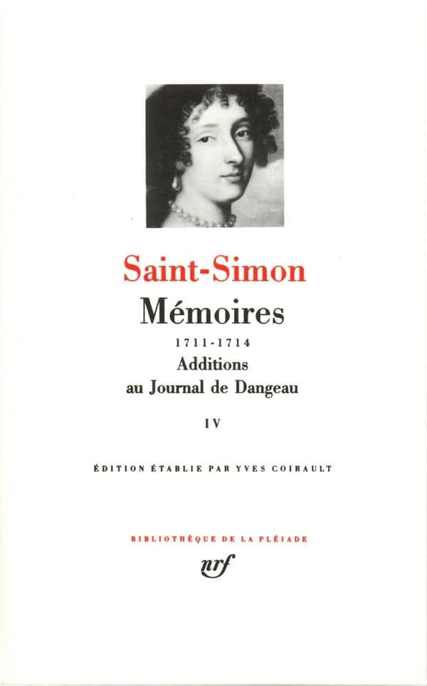 Mémoires, additions au journal de Dangeau Tome 4