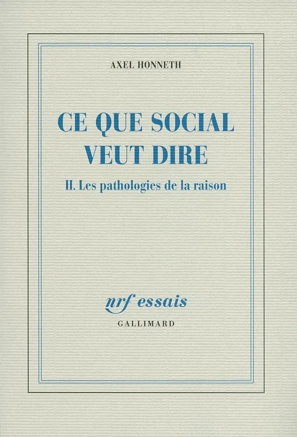 Les pathologies de la raison