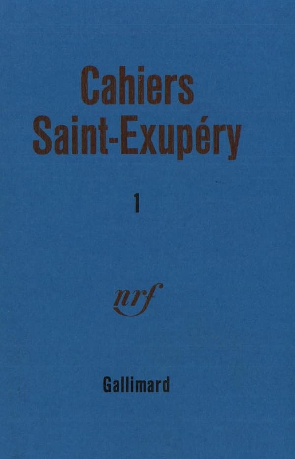Cahiers Saint Exupéry n.1